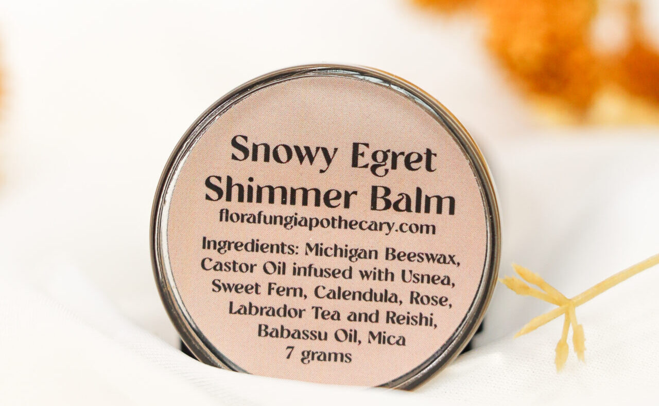 SNOWY EGRET SHIMMER BALM