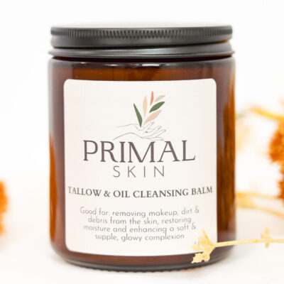 TALLOW AND OIL CLEANSING BALM