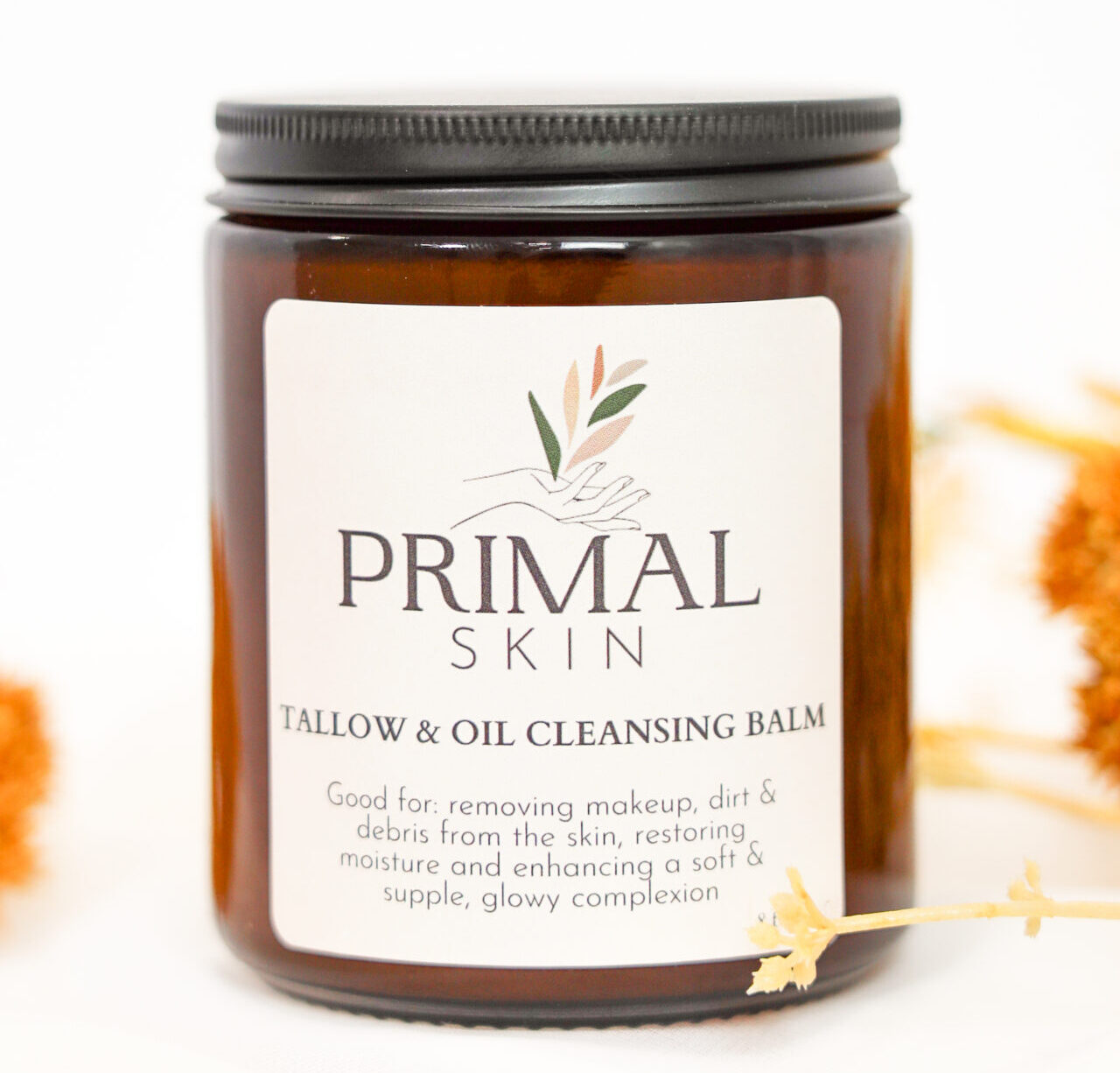 TALLOW AND OIL CLEANSING BALM