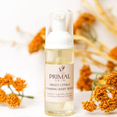 SWEET CITRUS FOAMING BABY WASH 2OZ